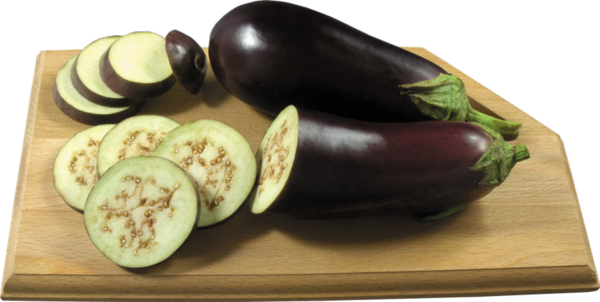Légume Png, Aubergine - Eggplant (600x302), Png Download