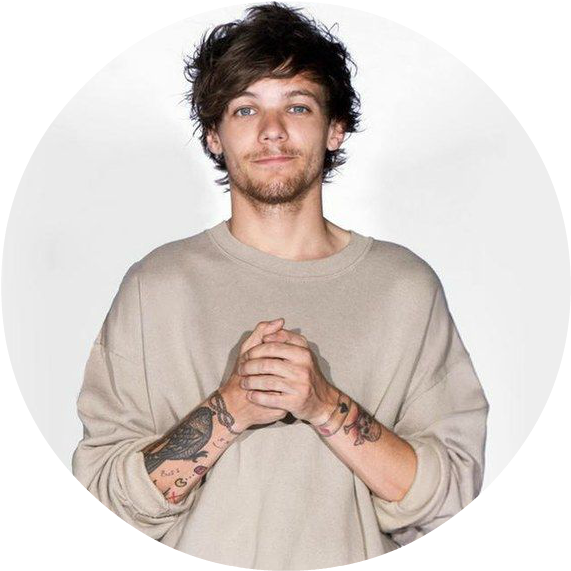 Louis Tomlinson Logo - Louis Tomlinson 2015 Photoshoot (610x610), Png Download