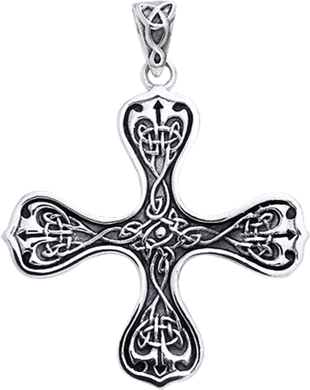 Celtic Cross Of The Spirit Pendant (555x555), Png Download