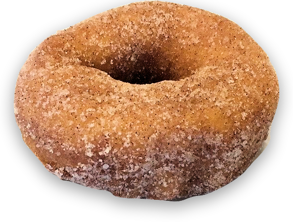 Transparent Donut Cinnamon - Mini Donuts Transparent (594x450), Png Download