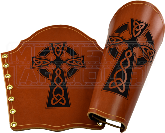 Engraved Celtic Cross Bracers - Zippo Celtic Cross High Polish Chrome Lighter (550x550), Png Download