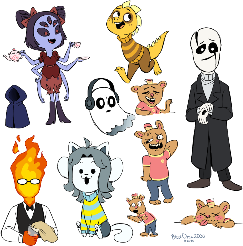 Kids Drawing Character - Undertale Dziewczyny (894x894), Png Download