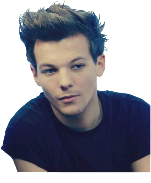 Louis Tomlinson Transparent - One Direction Louis Hairstyle (500x603), Png Download