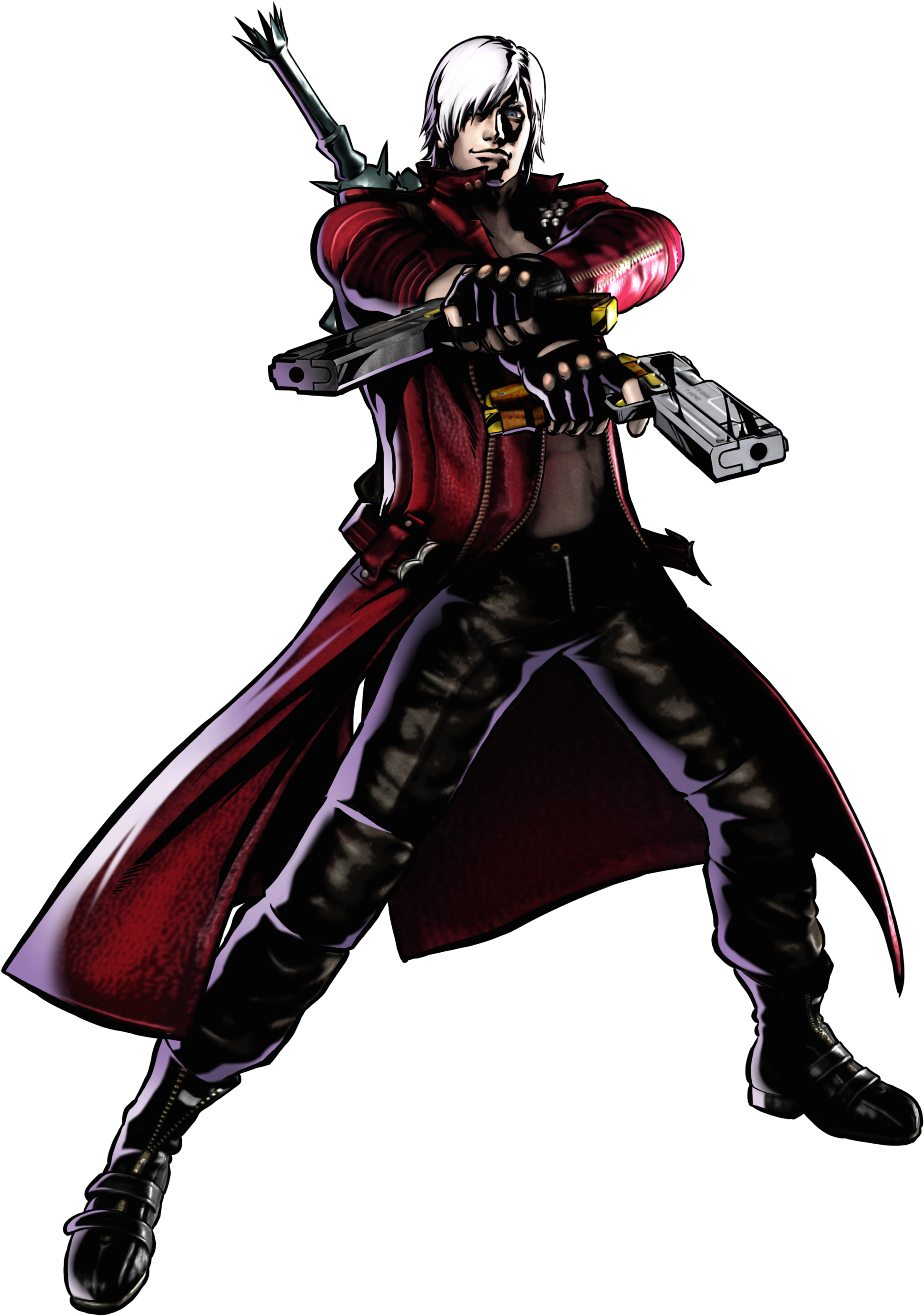 Dante - Ultimate Marvel Vs Capcom 3 Dante (400x630), Png Download