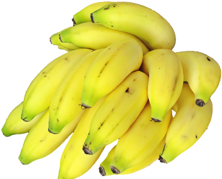 Bananas Png And Price Banner - Health Benefits Of Small Bananas (678x381), Png Download