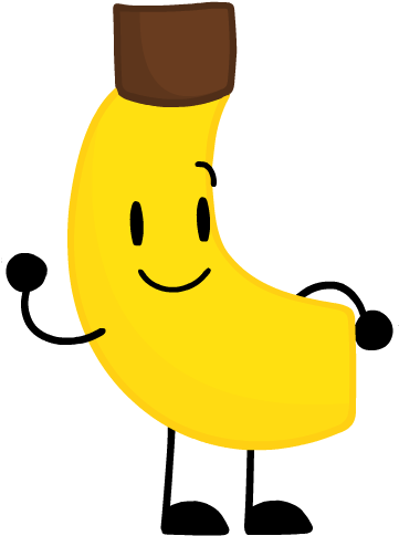 Old5-banana - Object Lockdown Banana (500x500), Png Download