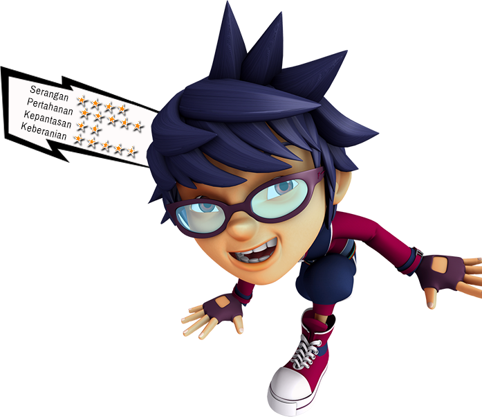 Fang Png - Boboiboy Fang (697x602), Png Download