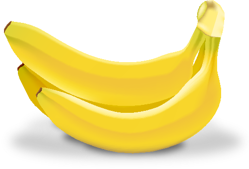 Image Royalty Free Bananas Clipart 3 Banana Png Vector Banana Full Size Png Download Seekpng