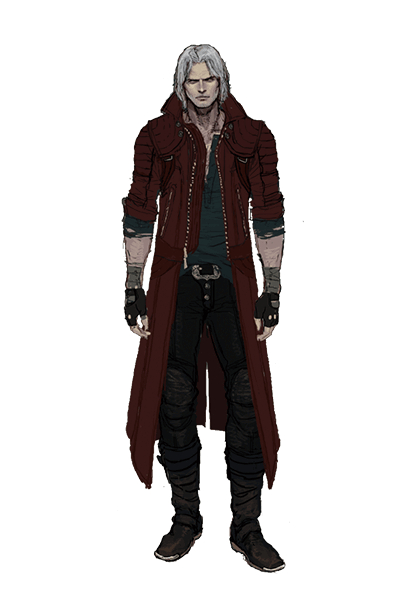 Https - //ec - E Capcom - Com/sp/devil5/img/image Drawing - Devil May Cry 5 (400x600), Png Download