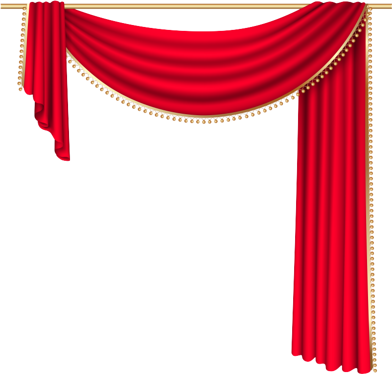 Graphic Royalty Free Download Curtain Transparent Png - Transparent Background Curtain Png (600x572), Png Download