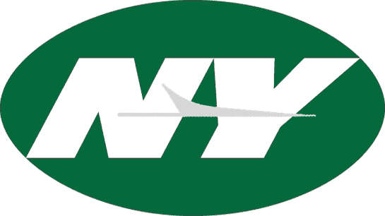 Logos And Uniforms Of The New York Jets (545x306), Png Download
