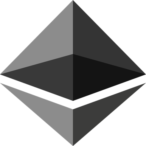 Ethereum Logo - Ethereum Logo Png (490x490), Png Download