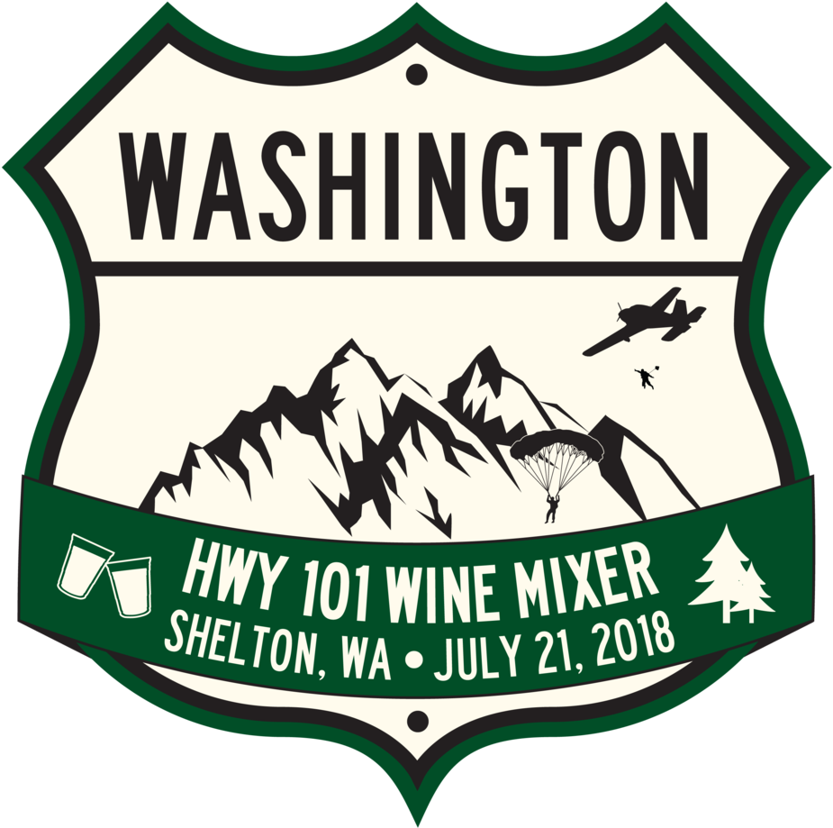 Highway 101 Wine Mixer 2018 Logo Transparent Background - Phillips 66 Aviation Logo (1000x991), Png Download