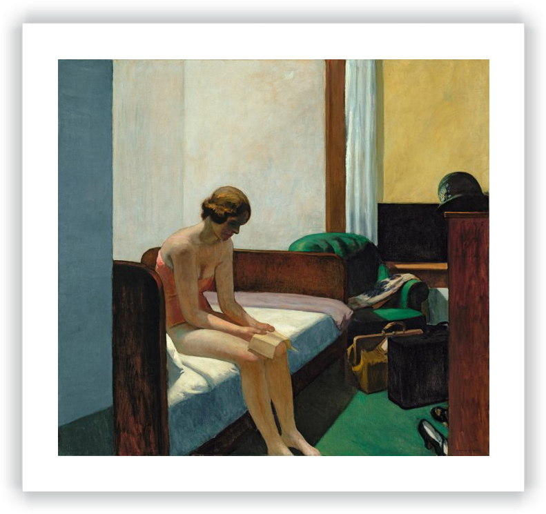 Hotel Room - Habitacion De Hotel Cuadro (800x750), Png Download