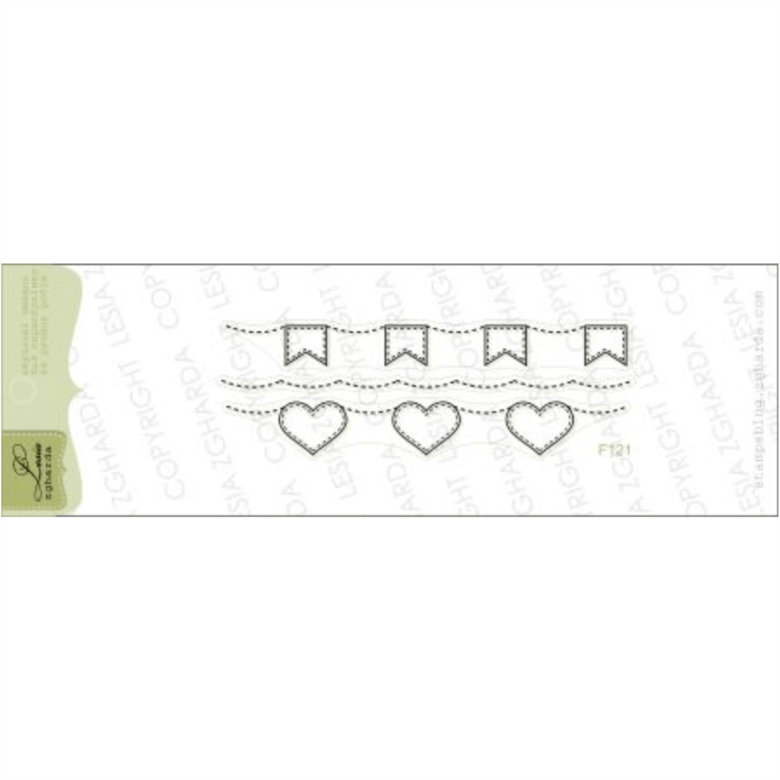 {f121} Stamp Set "garlands" - Motif (780x780), Png Download