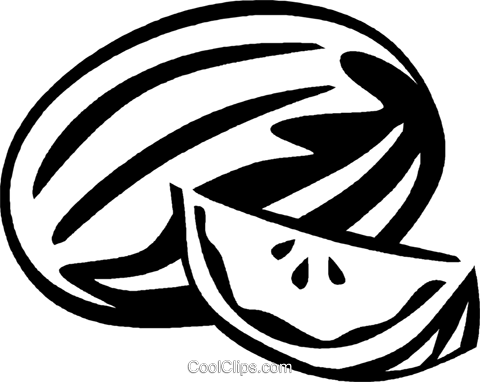 Watermelon Clipart Logo - Healthy Food Clip Art (480x382), Png Download