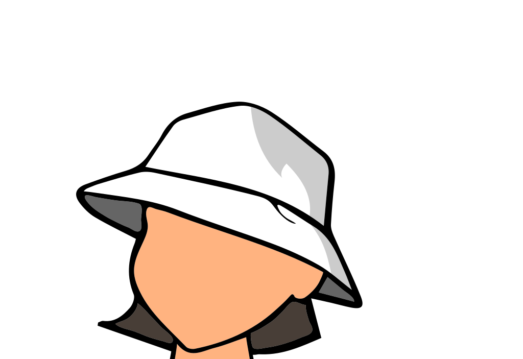 Wikiproject Scouting Uniform Template Female Bucket - Hat (1024x703), Png Download