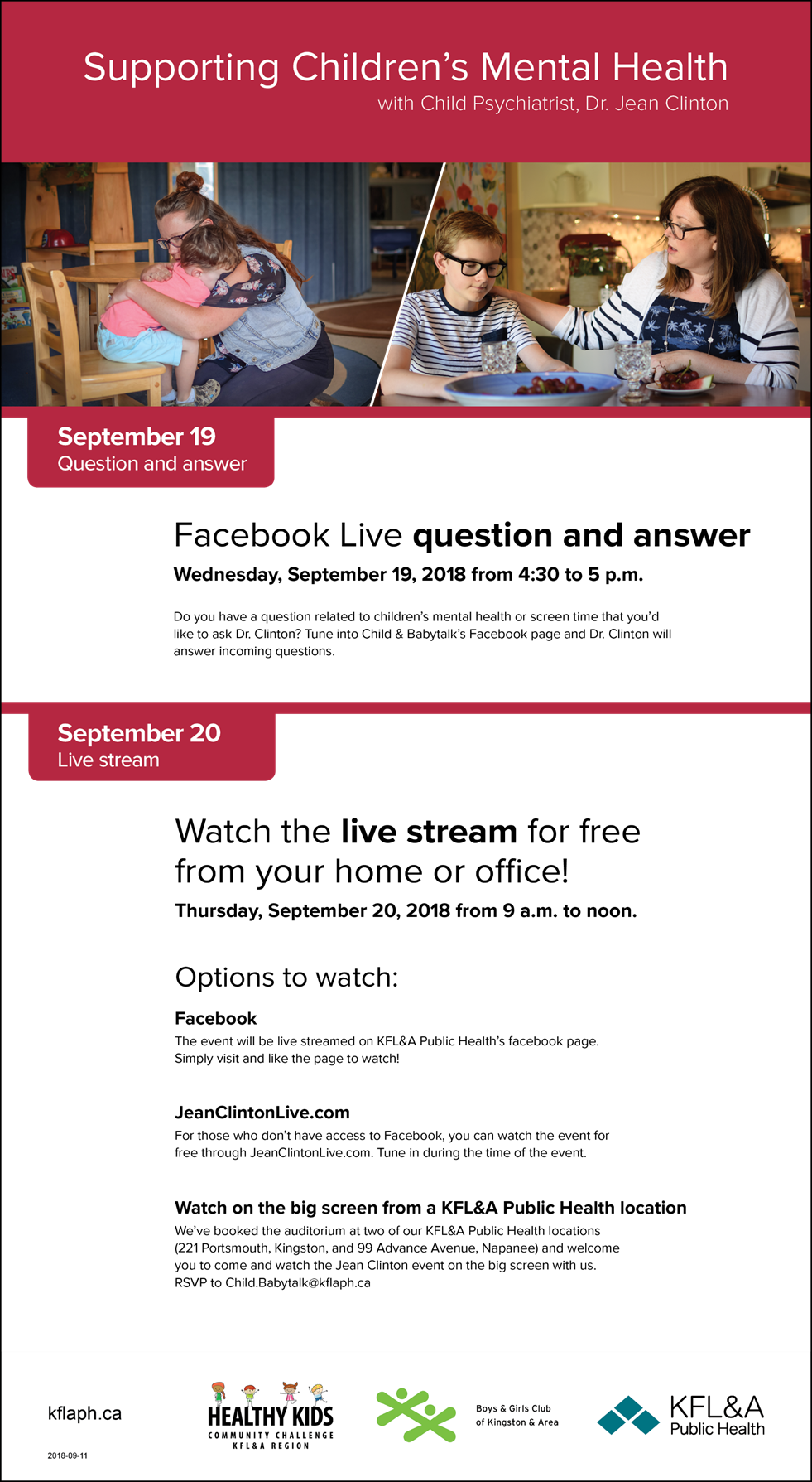 Facebook Live - Boys And Girls Club (981x1789), Png Download