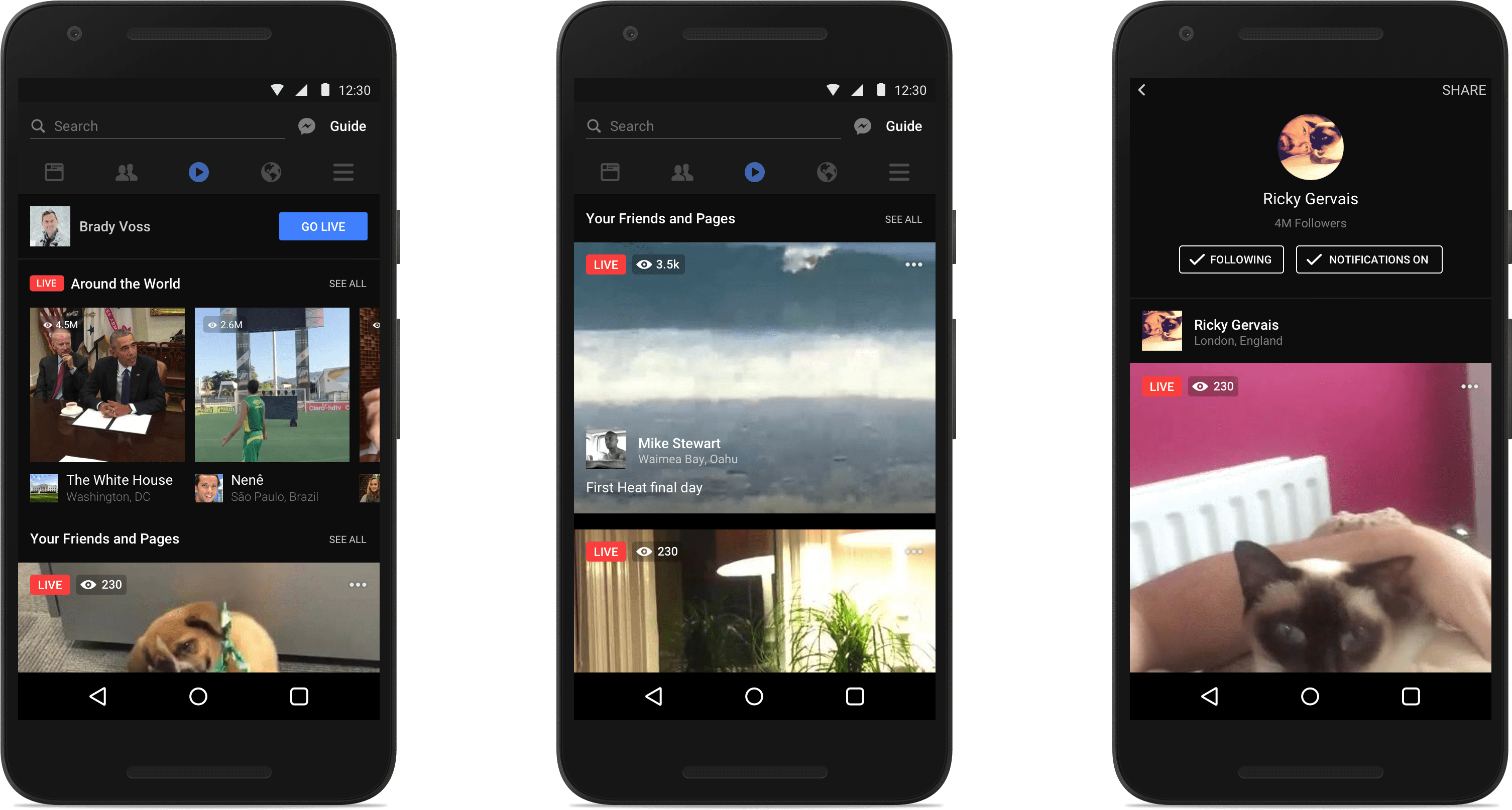 Facebook Live Update Brings Ability To Go Live In Groups, - Facebook Video Ad Demo (3907x1953), Png Download