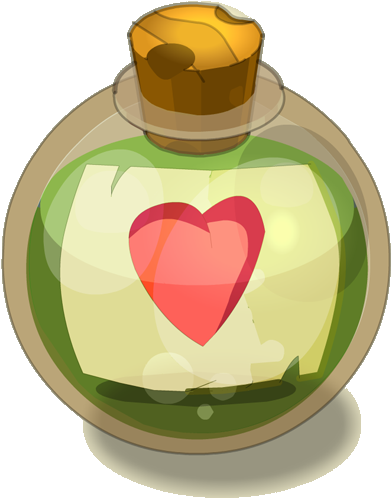 Mass Healing Potion - Dofus Heart (500x500), Png Download