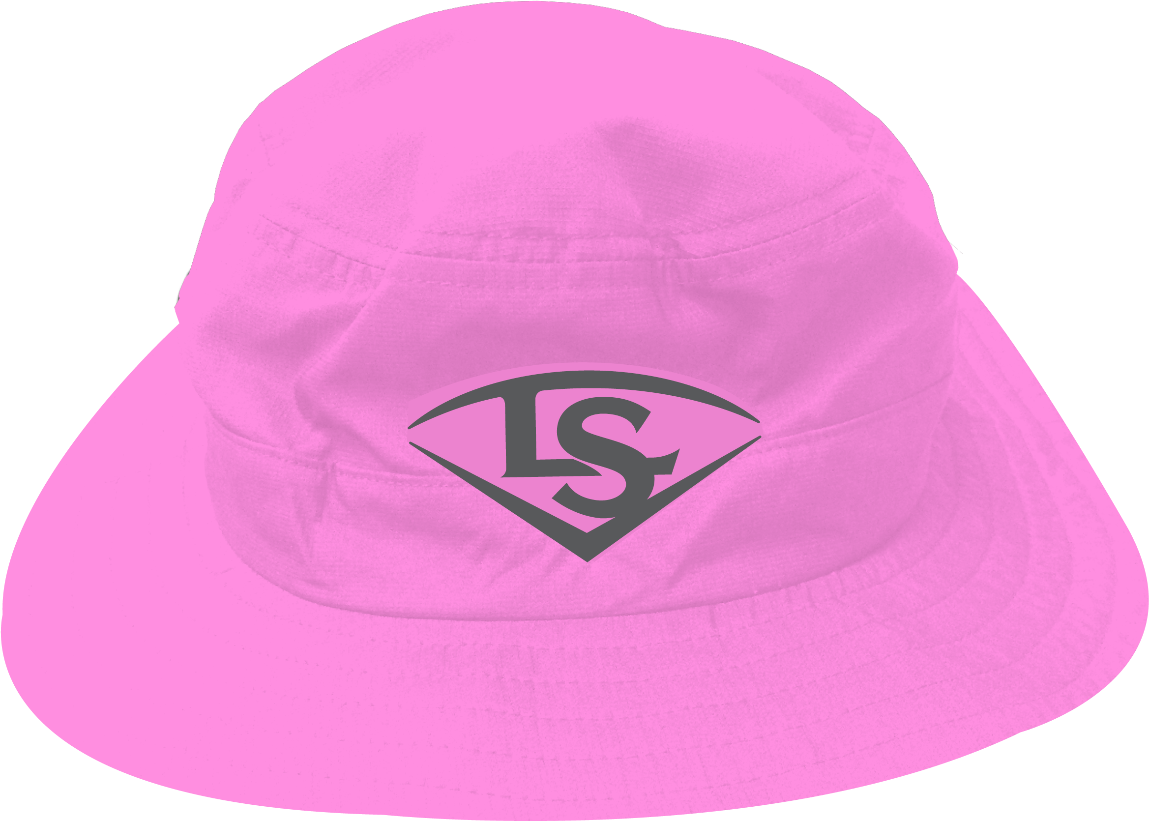 Pink/charcoal Bucket Hat - Louisville Slugger Womens Xeno Fast Pitch Softball (2847x1992), Png Download