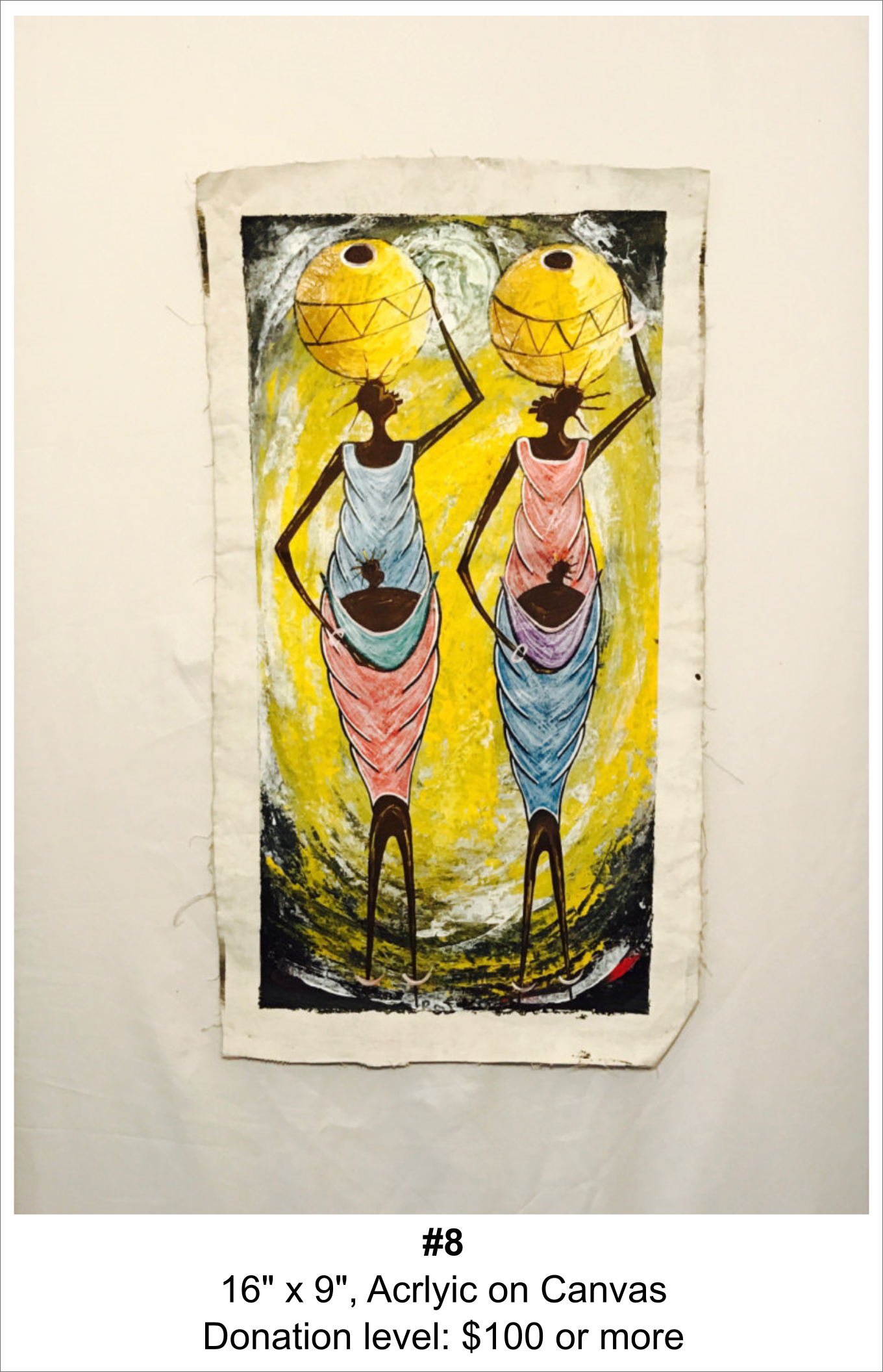 One Of A Kind Painting Of Their Choice - Painting (1360x2112), Png Download