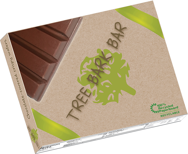 3-d Box Design For Packaging Design Project In Desktop - 100 Recycled Paperboard (600x492), Png Download