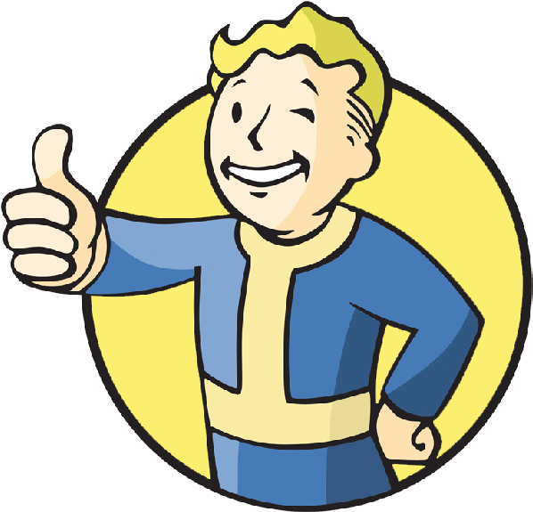 Vault Boy Coloring Sheet (600x600), Png Download