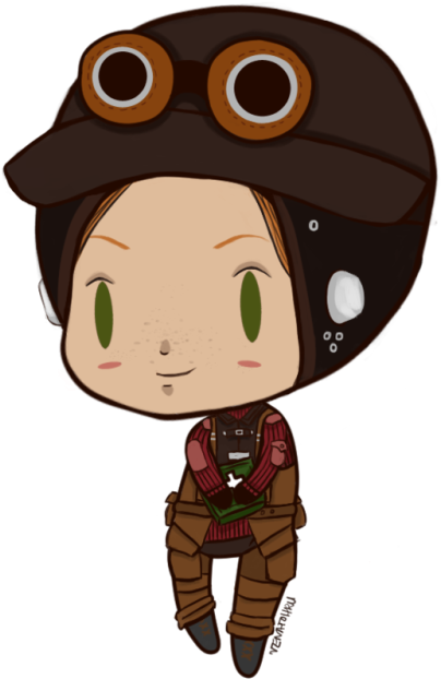 Scribe Haylen - Deery Lou (500x691), Png Download