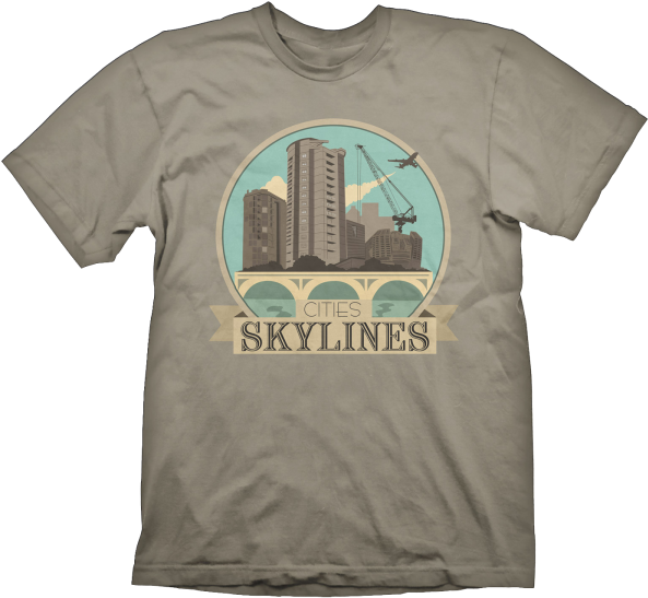 Skylines T-shirt New Cover - T Shirt (600x600), Png Download