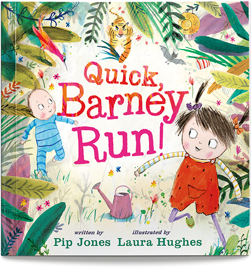 Book Now - Quick, Barney, Run! (595x842), Png Download