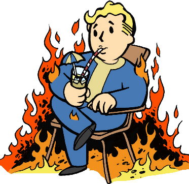 Fallout Vault Boy Png (373x362), Png Download