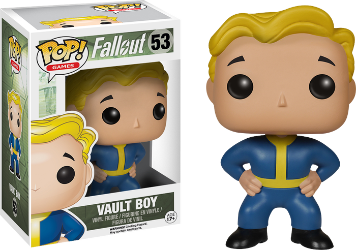 Vault Boy Pop Vinyl Figurine - Fallout Vault Boy Pop (700x492), Png Download