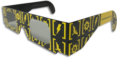 300,000 Circular Polarized 3d Glasses For Perot Museum - American Paper Optics, Llc (416x409), Png Download