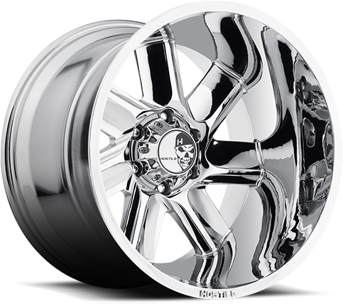 6 Lug H106 Switch Blade - Hostile Wheels (500x500), Png Download