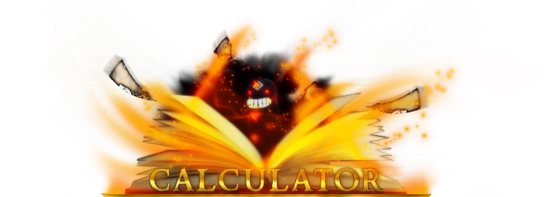 Black Desert Online Tome - Calculator (786x279), Png Download