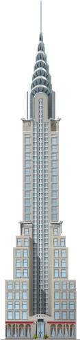 Skyscraper Png Clip Art Library Library - Transparent Skyscraper (300x504), Png Download