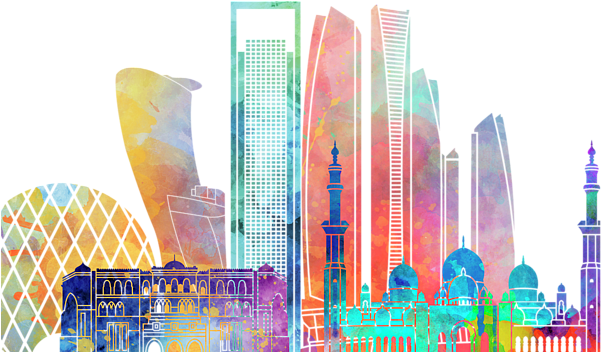 Bleed Area May Not Be Visible - Abu Dhabi Poster (600x427), Png Download