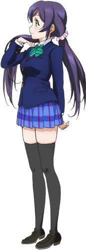 Nozomi Profile - Love Live Characters Ranking (282x520), Png Download
