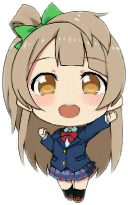 Kotori Lovelive Sticker By - Smol Guide To Love Live (412x660), Png Download
