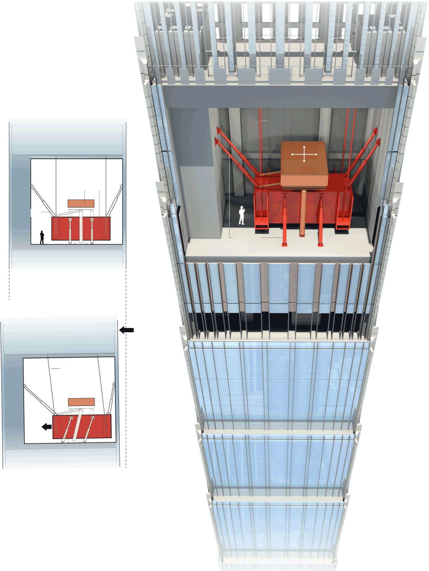 How It Works - 111 West 57th Street Damper (1440x1844), Png Download