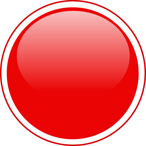 Free Icons Png - Red Button Icon Png (600x600), Png Download