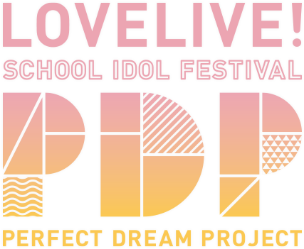 The Website Features Silhouettes Of Three New Characters - Love Live Pdp Logo (427x351), Png Download