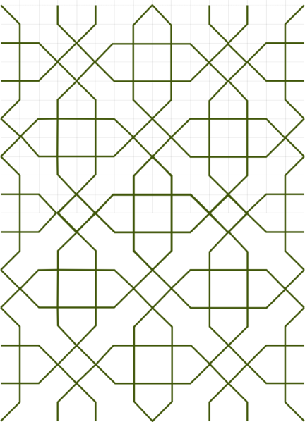 Pretty Patterns, Tile Patterns, Sacred Geometry, Wikimedia - Png Mesh (432x599), Png Download