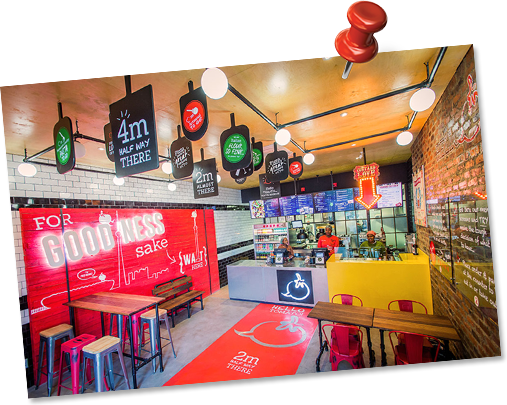 Hello Tomato Store - Interior Design (507x405), Png Download