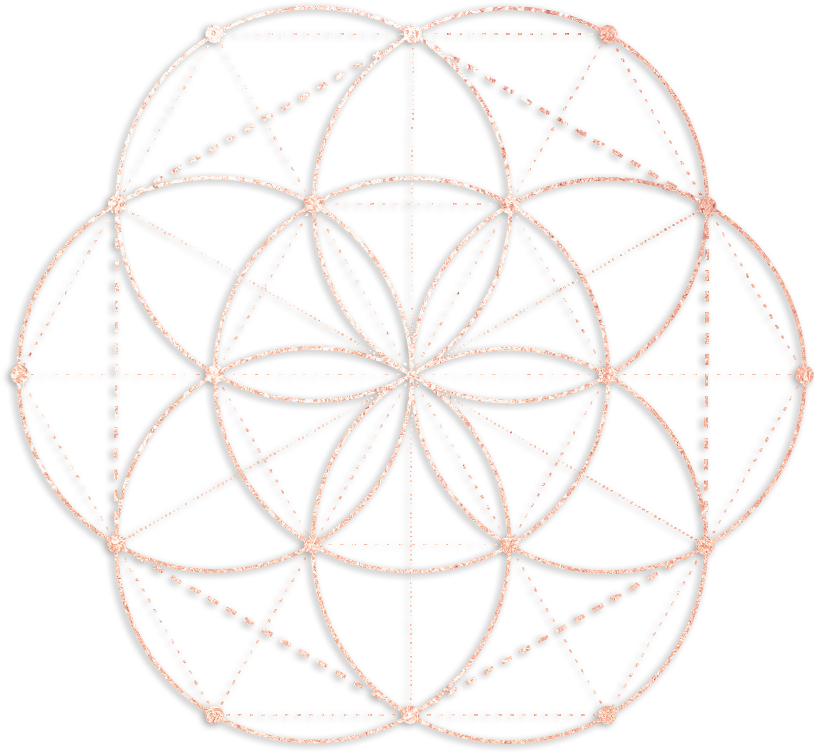 Crystal Grid For Abundance Seed Of Life - Circle (818x779), Png Download