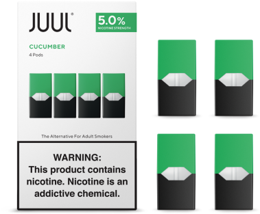 Cucumber Juul Pods - Juul Pods 3 Nicotine (460x345), Png Download