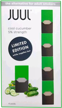 Juul Pods Cool Cucumber (291x480), Png Download
