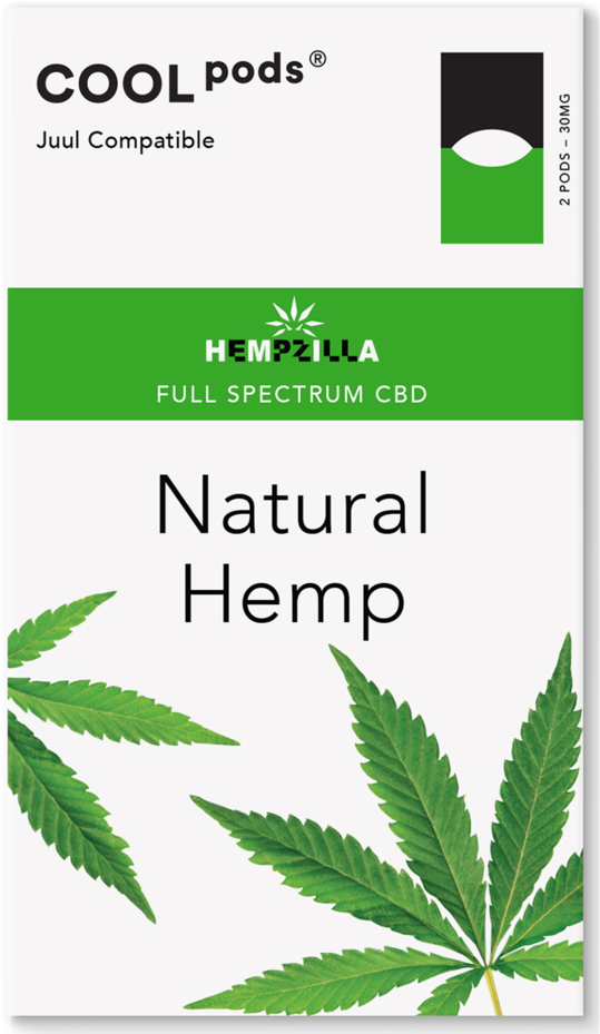 Natural Hemp Cbd - Juul (1024x939), Png Download