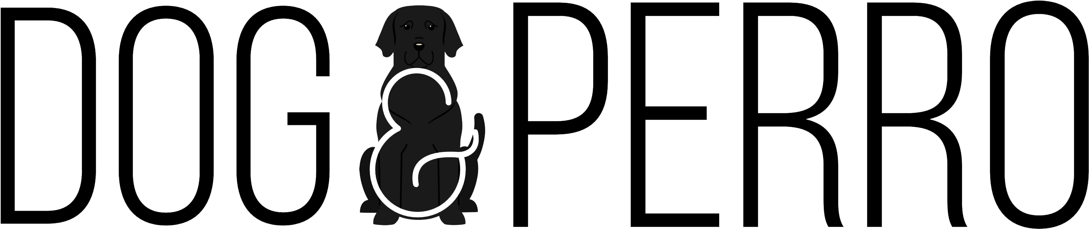 Dog & Perro - Jogja Bike Gallery (3817x838), Png Download